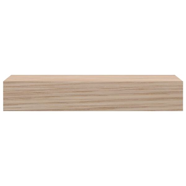 vidaXL Sv&auml;vande hyllor 4 st 23x23,5x4 cm konstruerat tr&auml;