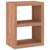 vidaXL Sidobord 45x30x60 cm massiv teak