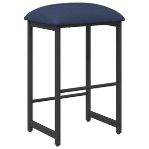 vidaXL Barpall Bl&aring; 40 x 32 x 64 cm Konstruerat tr&auml;
