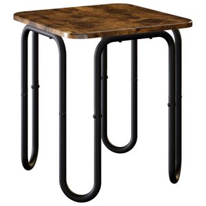 vidaXL Kaffeebord R&ouml;kt ek 40 x 40 x 45 cm Konstruerat tr&auml;