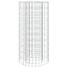vidaXL Gabion f&ouml;r eldstad &Oslash; 50 cm galvaniserat j&auml;rn