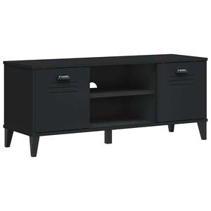 vidaXL Skob&auml;nk VIKEN svart 106x35x45 cm konstruerat tr&auml;
