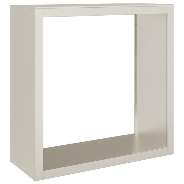 vidaXL Vedst&auml;ll 100x40x100 cm v&auml;derbest&auml;ndigt st&aring;l