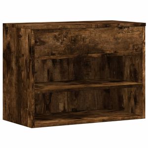 vidaXL Skob&auml;nk r&ouml;kf&auml;rgad ek 60x30x45 cm konstruerat tr&auml;