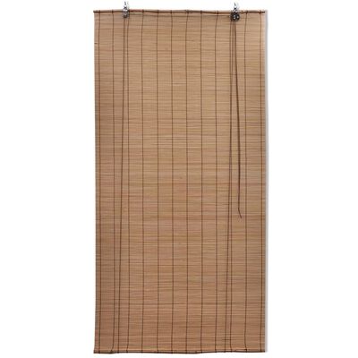 vidaXL Rullgardin bambu 150 x 220 cm brun