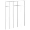 vidaXL Tr&auml;dg&aring;rdsst&auml;ngselpanel 48 st 25 x 30 cm Galvaniserat st&aring;l