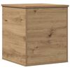 vidaXL F&ouml;rvaringsl&aring;da Artisan Ek 40 x 42 x 46 cm Konstruerat tr&auml;