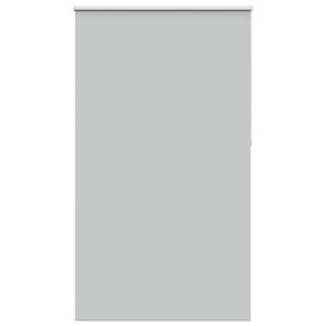 vidaXL Rullgardin m&ouml;rkl&auml;ggning ljusgr&aring; 140x210 cm tyg bredd 136,6 cm