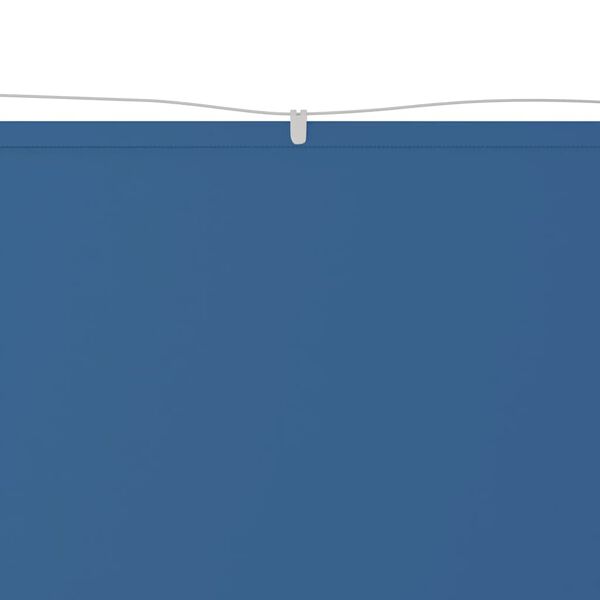 vidaXL Markis vertikal bl&aring; 140x420 cm oxfordtyg