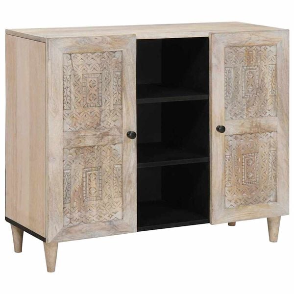 vidaXL Sideboard Vit 33,5 x 90 x 75 cm
