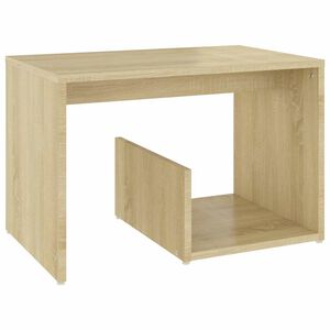 vidaXL Sidobord sonoma-ek 59x36x38 cm konstruerat tr&auml;