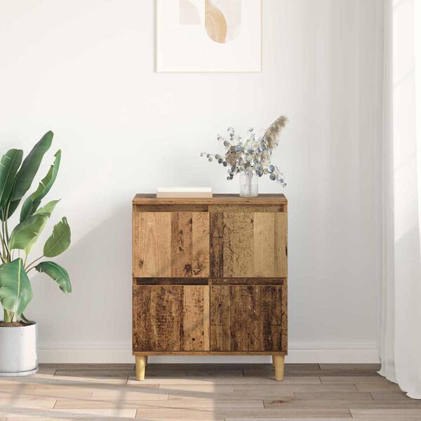 vidaXL Sideboard Gammalt tr&auml; 60 x 35 x 70 cm Konstruerat tr&auml;