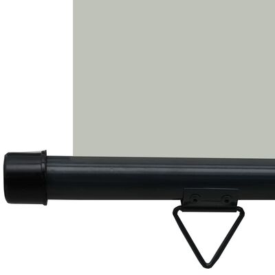 vidaXL Balkongmarkis 65x250 cm grå