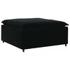 vidaXL Modul&auml;r soffa fotpallsmodul svart 100x100x48 cm