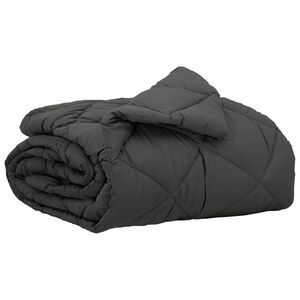 vidaXL Sommar Duvet 200 x 135 cm Sommar 200 gsm Antracit