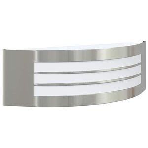 vidaXL Utomhus v&auml;gglampa Silver 32 x 10 x 10 cm