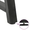 vidaXL Soffbordsben A-formade 2 st antracit 70x(30-31) cm st&aring;l