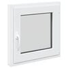 vidaXL K&auml;llarf&ouml;nster RISOR 50 x 50 cm PVC och glas Vit