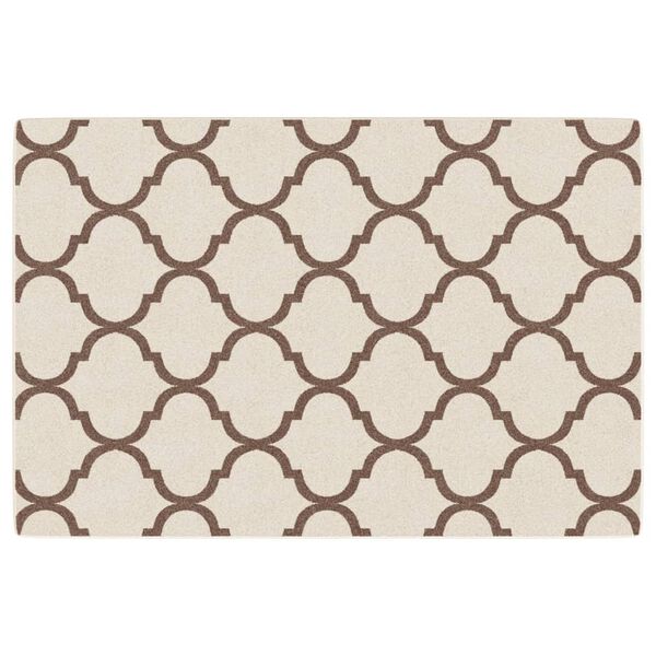 vidaXL Matta kort lugg flerf&auml;rgad inomhus/utomhus 120x180 cm