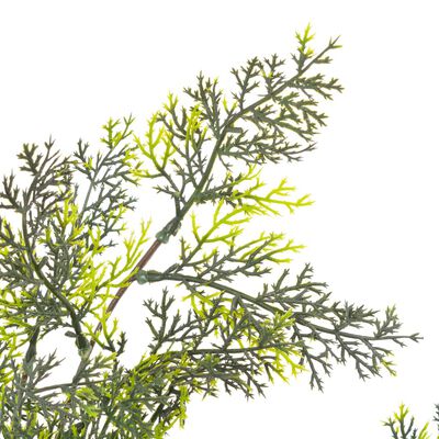 vidaXL Konstväxt Cypressträd med kruka 150 cm grön
