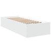 vidaXL S&auml;ngram vit 90x190 cm konstruerat tr&auml;