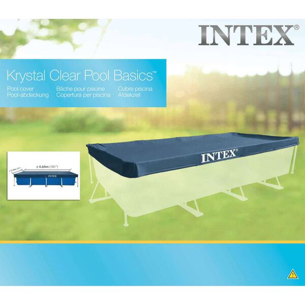 Intex Pool&ouml;verdrag rektangul&auml;rt 450x220 cm 28039