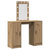 vidaXL Smyckebord Brun 102 x 33 x 135 cm Konstruerat tr&auml;