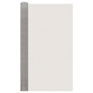 vidaXL N&auml;tduk 120 x 500 cm 6 Mesh Rostfritt st&aring;l 201 Silver
