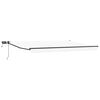 vidaXL Manuell utdragbar markis med LED-lampor 4 &times; 3 m