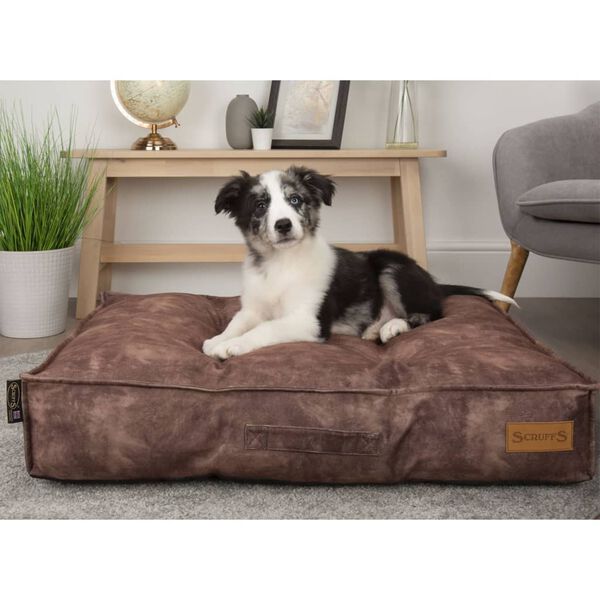 Scruffs & Tramps Hundmadrass Kensington stl M 80x60 cm brun