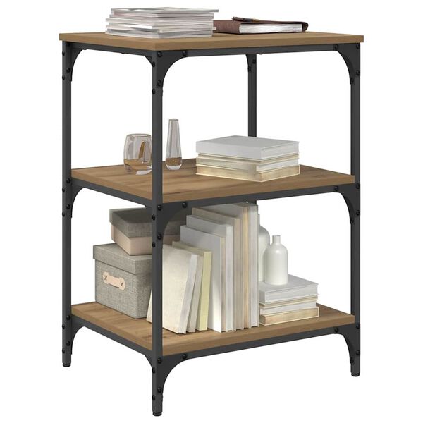 vidaXL Skrivarst&auml;ll Artisan Ek 50 x 41 x 75 cm Konstruerat tr&auml;