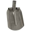 vidaXL Skyffelhuvud Silver 33 x 21 cm Pulverlackerat st&aring;l