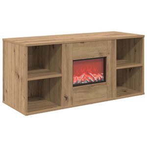 vidaXL Elektrisk eldstad Artisan-ek 100 x 37 x 45,5 cm Konstruerat tr&auml;