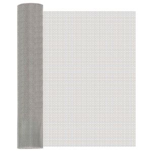 vidaXL N&auml;tduk 60 x 1000 cm 8 Mesh Rostfritt st&aring;l 201 Silver