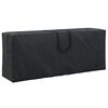 vidaXL Utomhus F&ouml;rvaringsv&auml;ska Svart 125 x 32 x 50 cm 210D Oxford Tyg