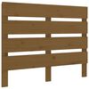 vidaXL S&auml;nggavel honungsbrun 100x3x80 cm massiv furu