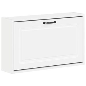 vidaXL V&auml;ggmonterad skosk&aring;p UTRECHT 71 x 17 x 43 cm Konstruerat tr&auml;