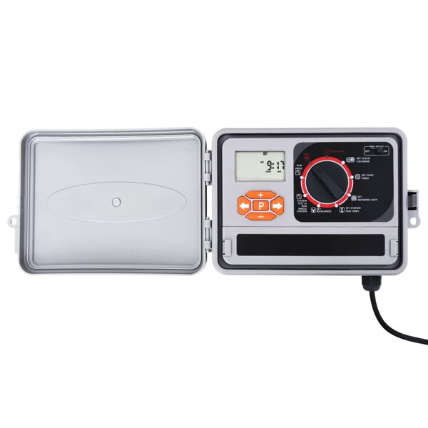 vidaXL Bevattningskontroll med regnsensor & magnetventil