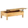 vidaXL Soffbord massivt mangotr&auml; 110x55x35 cm