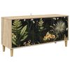 vidaXL TV-sk&aring;p RHENEN 102 x 33 x 50 cm Sonoma-ek Konstruerat tr&auml;