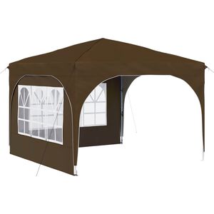 vidaXL Pop-up Partyt&auml;lt 290 x 290 x 245 cm Taupe