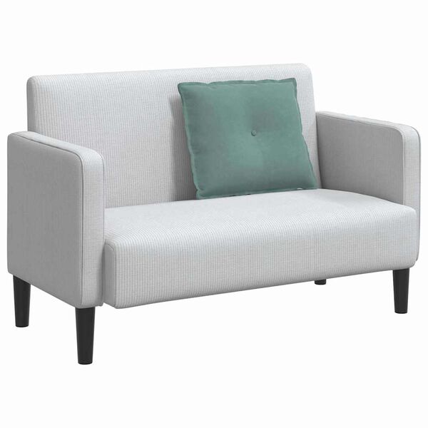 vidaXL Ryggkudde Havgr&ouml;n 60 x 50 cm Kordread tyg