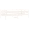 vidaXL Dagb&auml;dd vit 90x200 cm massiv furu