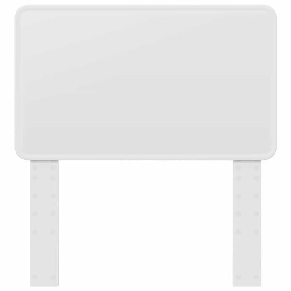 vidaXL Huvudgavel med huvudgavel Vit 75 cm Konstruerat tr&auml;