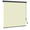 vidaXL Rullgardin utomhus 170x250 cm gr&auml;ddvit