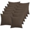 vidaXL Kasta Kudde 12 st HEERLEN Taupe 40 x 40 cm Tyg