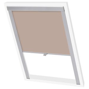 vidaXL M&ouml;rkl&auml;ggande rullgardin beige P06/406 GGL och GGU