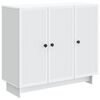 vidaXL Sideboard Vit 89 x 34,5 x 80 cm Konstruerat tr&auml;