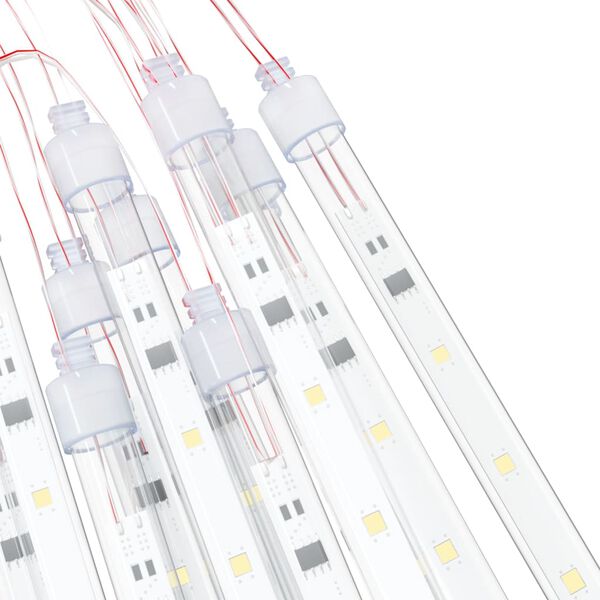 vidaXL Meteorregn 20 st 50 cm 720 LED varmvit inne/ute