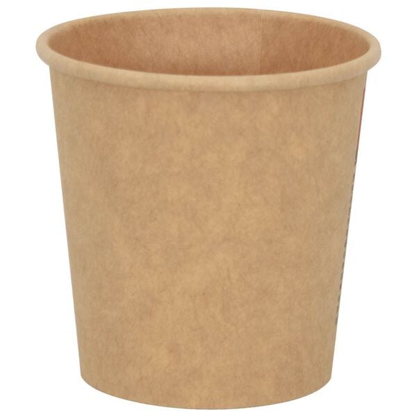 vidaXL Kaffekoppar i papper med lock 1000 st 4oz 100ml